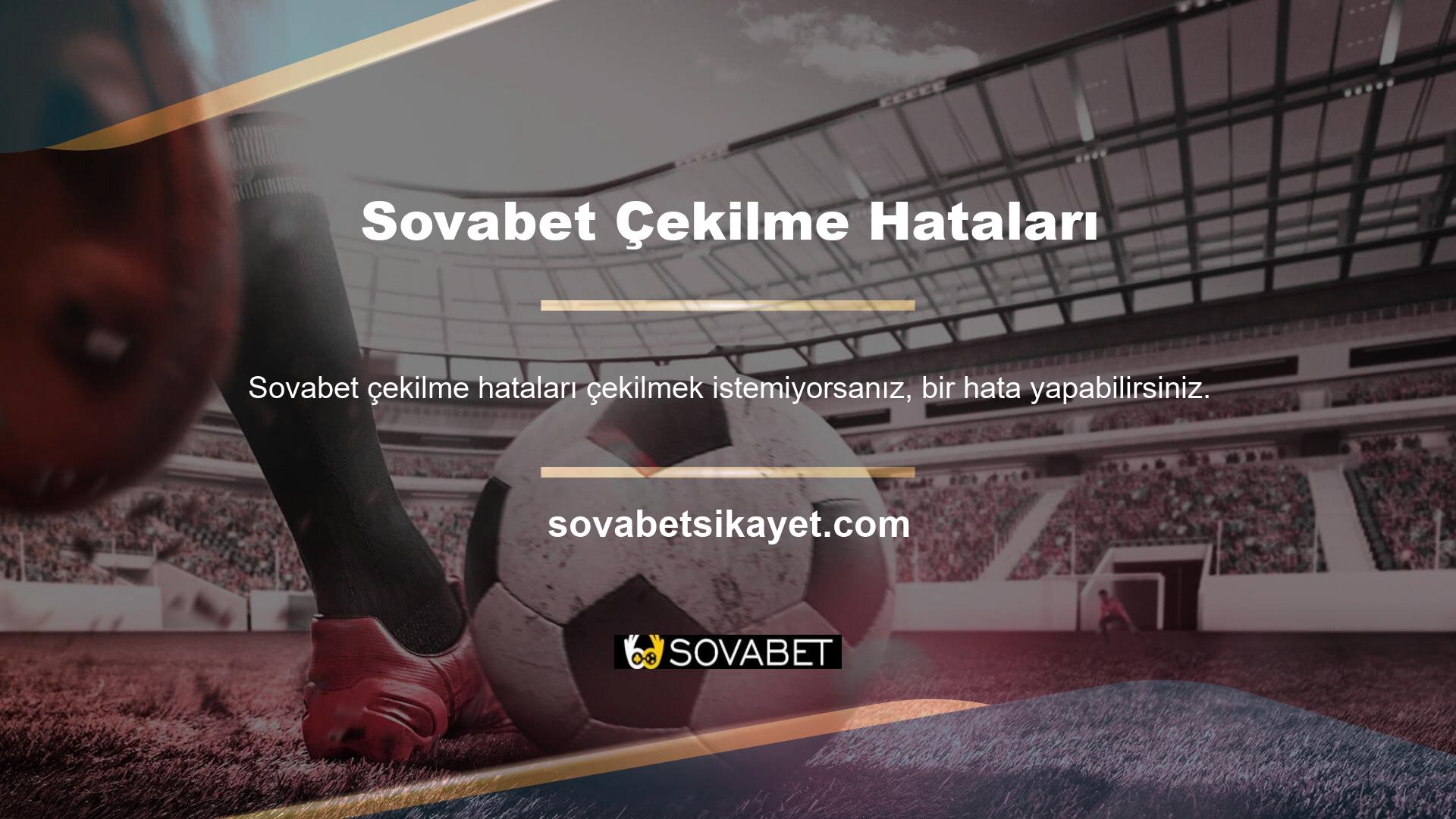Çekilmek istemiyorsanız bir hata yapabilirsiniz